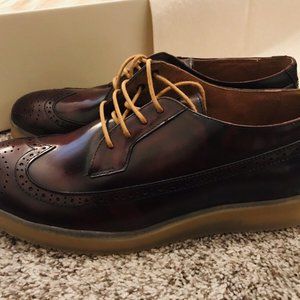 Diesel Scrouge Low - Oxblood Wing Tip 10.5 US - NEW W/ BOX!